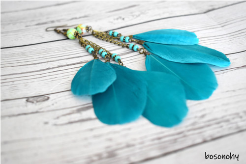 Náušnice "BOHO SUMMER" VII. — foto 4