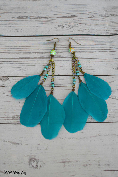 Náušnice "BOHO SUMMER" VII. — foto 3
