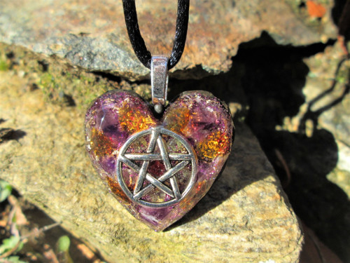 Org. šperk ,, Pentagram ochrany " — foto 4