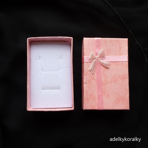 Dárková krabička 8x5 cm – růžová — foto 2
