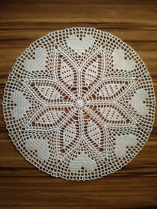 Krajka - do kruhu 30 cm — foto 2