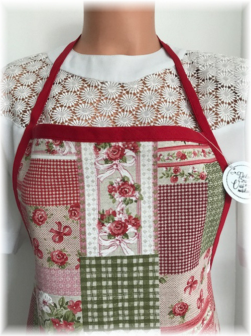 Kuchyňská zástěra "VENKOVSKÝ PATCHWORK" — foto 3
