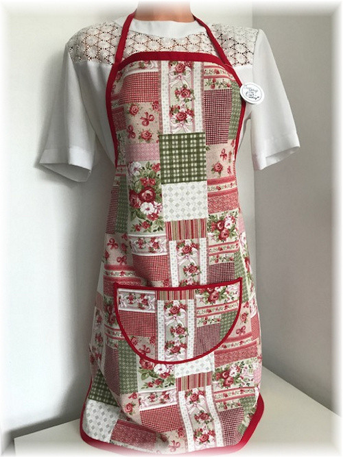 Kuchyňská zástěra "VENKOVSKÝ PATCHWORK" — foto 5