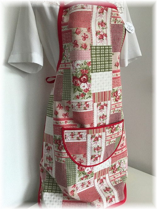 Kuchyňská zástěra "VENKOVSKÝ PATCHWORK" — foto 4