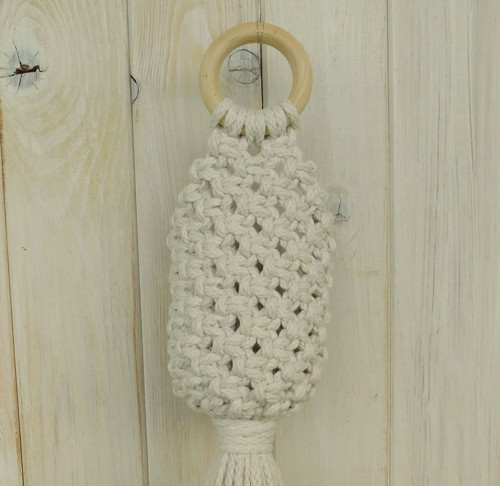 Macramé košíček — foto 6