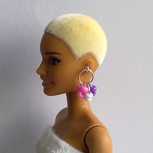 Šperky pro Barbie - náušnice, náramky 3ks — foto 3