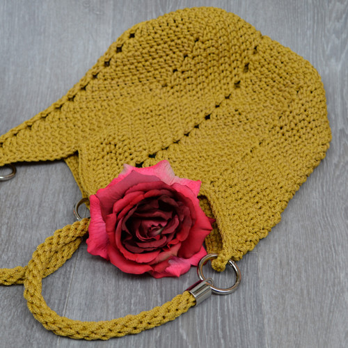 Háčkovaná taška ,,TULIP,, 62 — foto 5