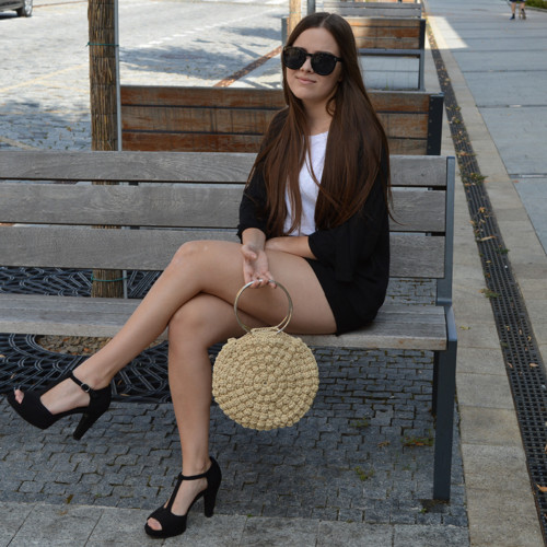 AMELIA - háčkovaná kabelka — foto 3