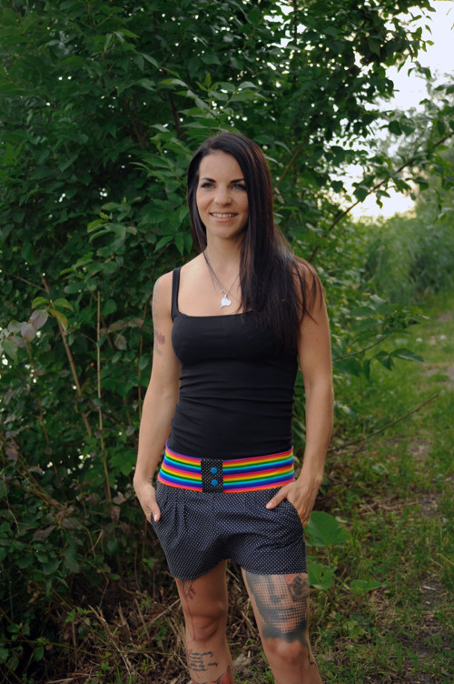 Kraťasová sukně EINHORN — foto 5