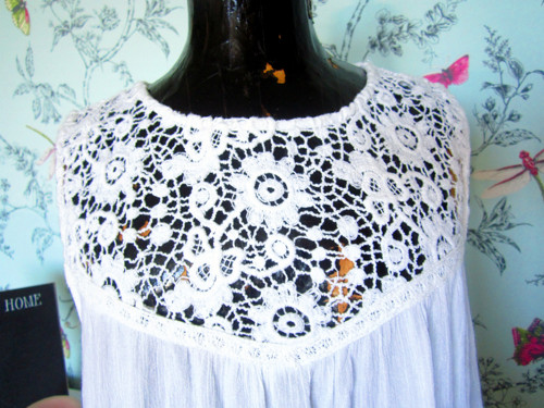 Top boho rustic s krajkou — foto 3