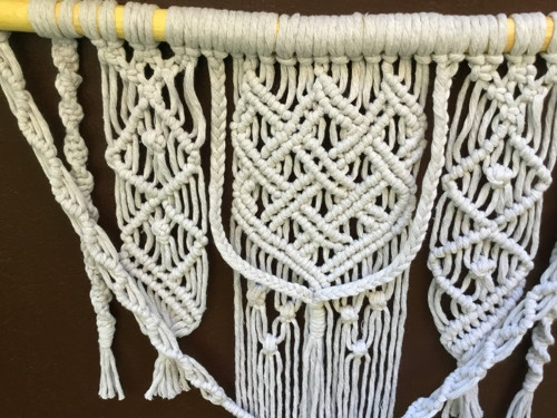 Macrame závěsná dekorace — foto 2