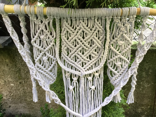 Macrame závěsná dekorace — foto 4