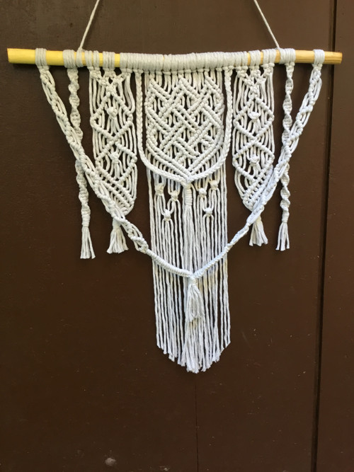 Macrame závěsná dekorace — foto 3