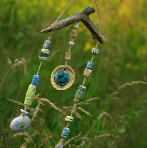 Keramický závěs a driftwood — foto 2