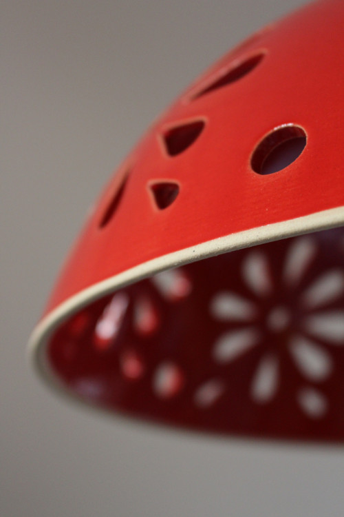 Lustr keramický - REDNESS kytky — foto 4
