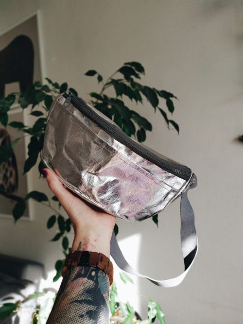 Papírová ledvinka // silver — foto 3