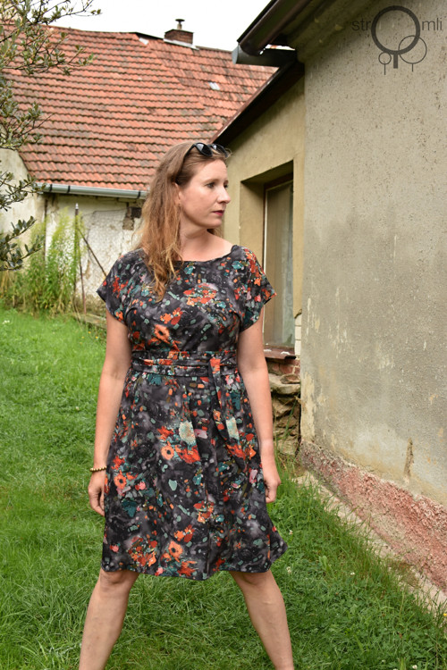 Šedé šaty jako vánek, vel. M — foto 3