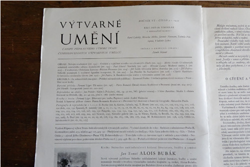 Výtvarné umění 5/1956 — foto 3