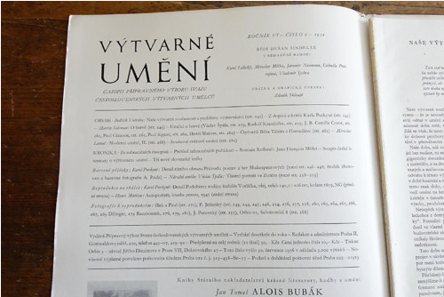 Výtvarné umění 6/1956 — foto 3