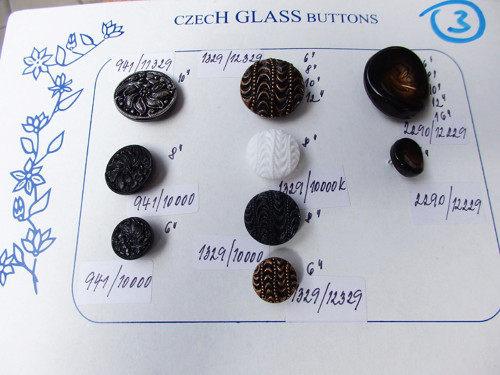 Czech Glass Buttons č.3 — foto 2