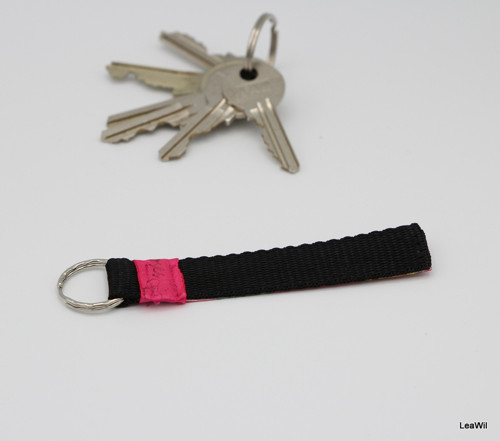 Klíčenka taft 2cm pásek žabky — foto 2