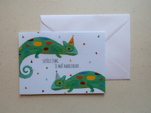 Narozeninové přání- Chameleoni — foto 2