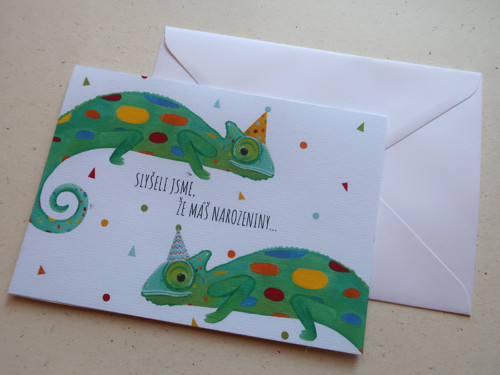 Narozeninové přání- Chameleoni — foto 3
