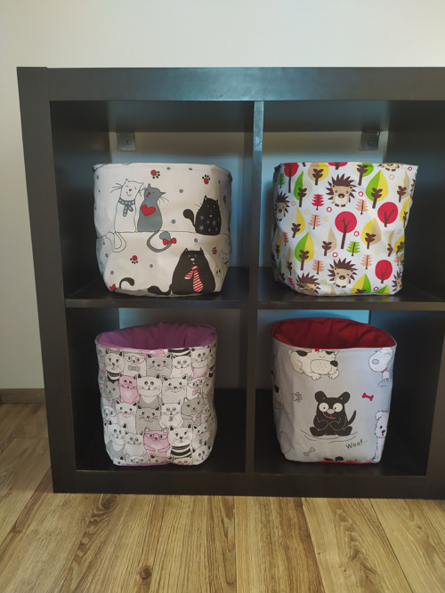 Textilní košík na přání — foto 3