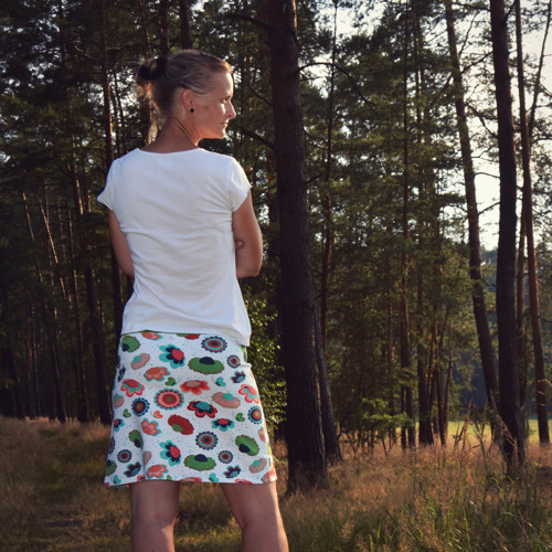 Sukně kytkatá — foto 4
