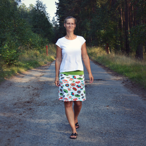 Sukně kytkatá — foto 2