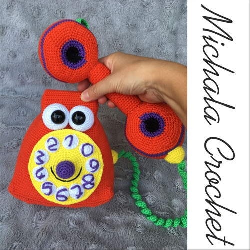 Háčkovaný telefon - Návod — foto 4