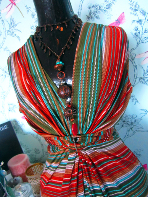 Náhrdelník etno boho přívěsky — foto 2