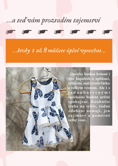 Jak ušít batolecí šatičky - střih & návod — foto 2