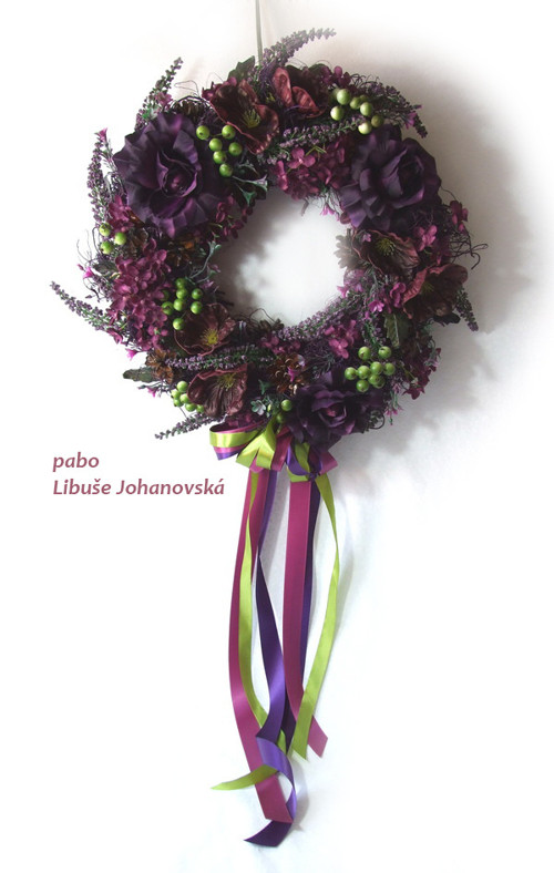 Věnec "Merlot" (334) — foto 2