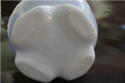 Porcelánová amfora, vázička bílo modrá — foto 4