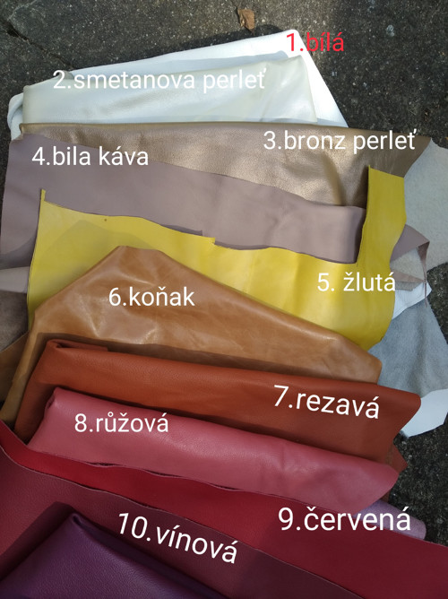 Kožené capáčky Prasátko Pepa — foto 3