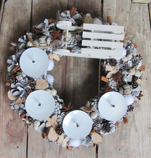 Adventní svícen s vůní Vánoc — foto 3