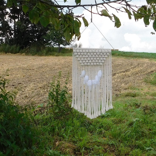 Macramé dekorace na zeď — foto 3
