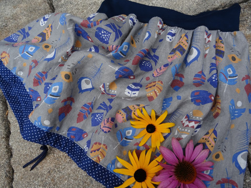 LINEN Indian Feathers — foto 4