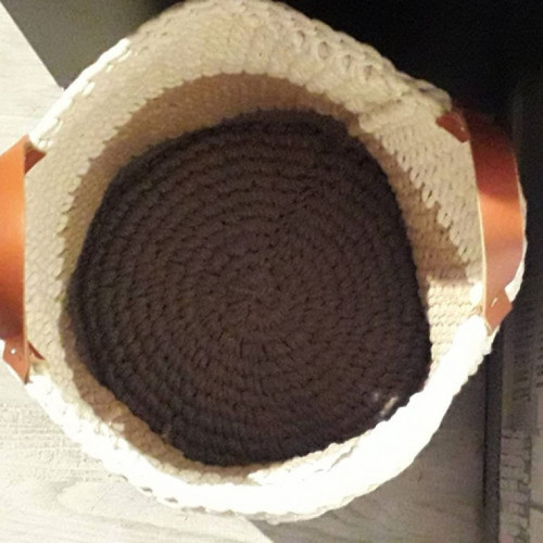 Háčkovaný koš — foto 2