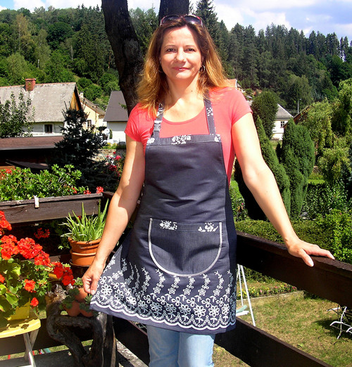 Dámská zástěra "Jeans 2" — foto 2
