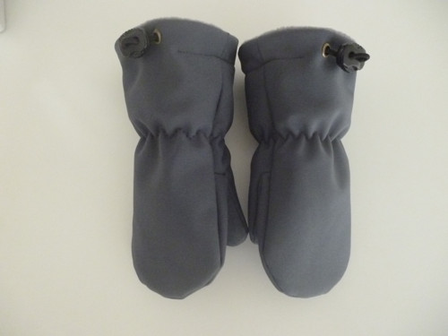Softshell Rukavice/Extra Zateplené - Antracit Šeda — foto 3