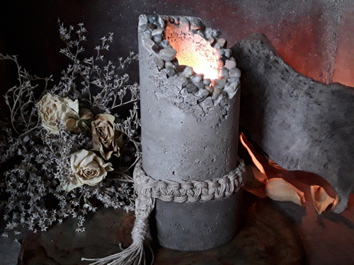 Beton-svícen " BOHO-STYL " — foto 5