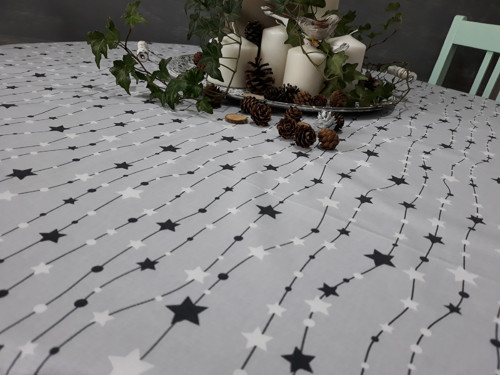 Vánoční kulatý ubrus — foto 2