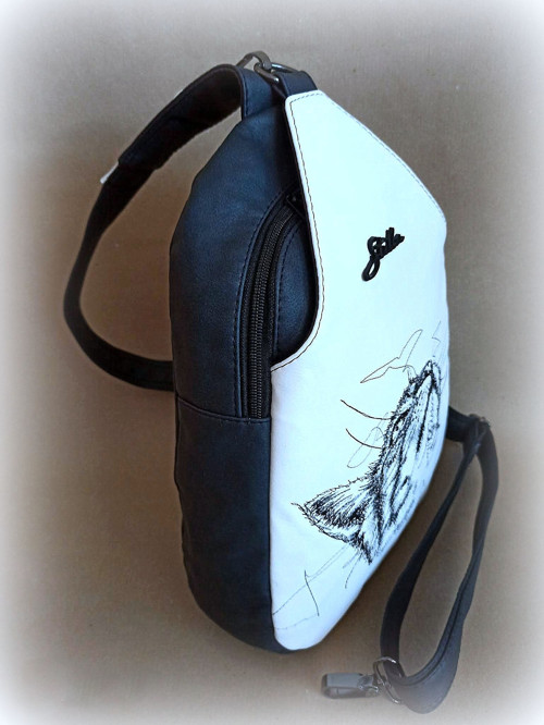 Sling bag sketch cat — foto 2