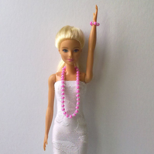 Šperky pro Barbie - náhrdelník, náramek — foto 2
