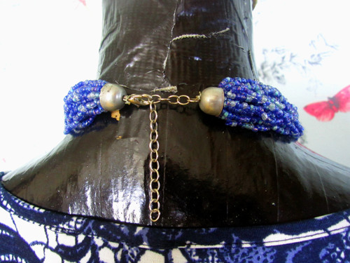 Náhrdelník blue jeans — foto 4