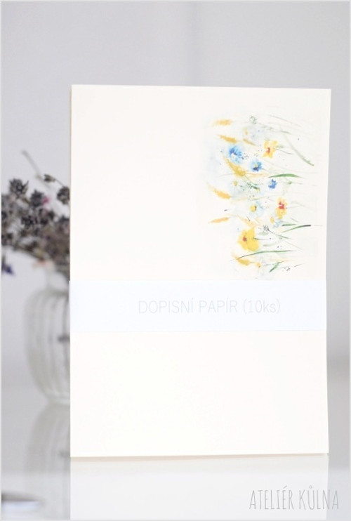 Dopisní papír *Snění* (10ks) — foto 4