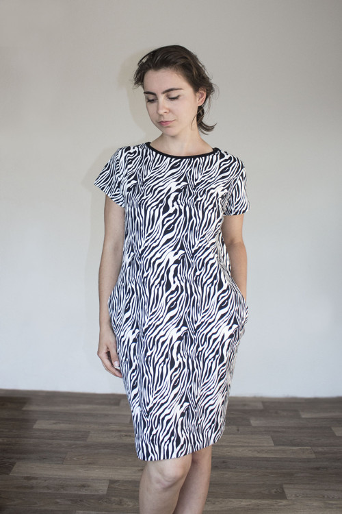 Šaty zebra vel. M/L/XL — foto 3