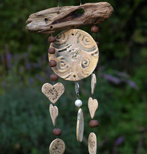 Závěs - driftwood a keramika — foto 4